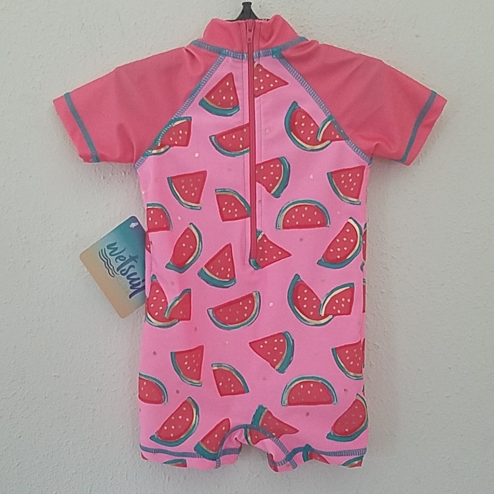 🆕️ Hello Summer Watermelon Scuba Swimsuit - Picture 4 of 6